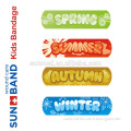 SUNBAND 4 season print waterproof kids bandage